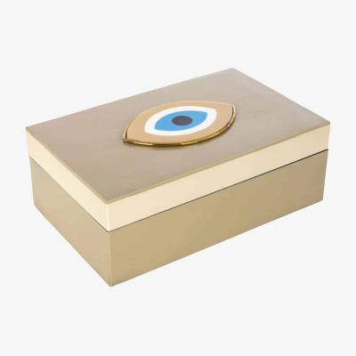 Olivia's Richmond Interiors Gaby Storage Box in Gold