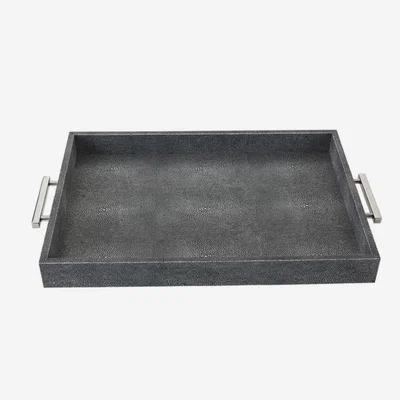 Olivia's Andrew Martin Porto Decorative Tray Grey