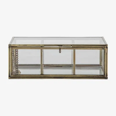 Olivia's Gallery Interiors Priscilla Jewellery Box Antique Brass / Large
