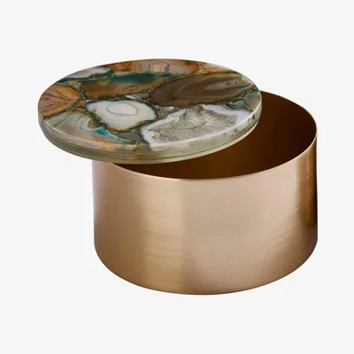 Olivia's Olivia's Agate Trinket Box Small