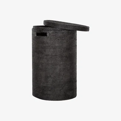 Olivia's Must Living Flores Laundry Basket in Black