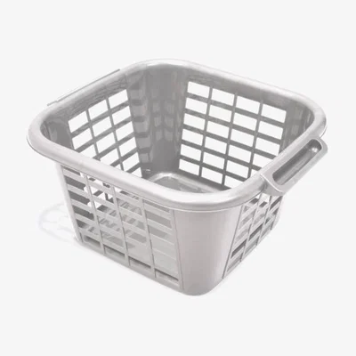 Downtown Addis 505977 24L Square Metallic Laundry Basket