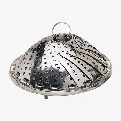 Downtown Kitchencraft Stainless Steel Collapsing Steaming Basket