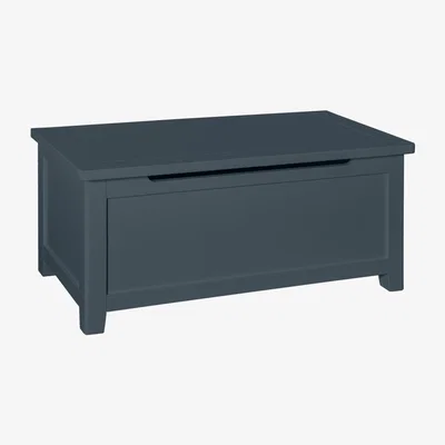 Downtown Cannes Blanket Box - Painted Blue