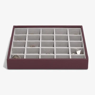Downtown Stackers Classic Trinket Layer - Burgundy