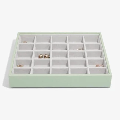 Downtown Stackers Classic 25 Section Trinket Layer - Sage Green