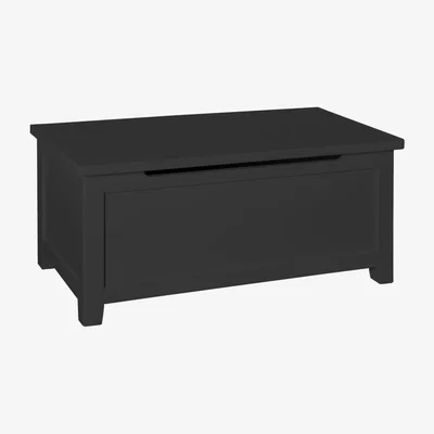 Downtown Cannes Blanket Box - Painted Charcoal