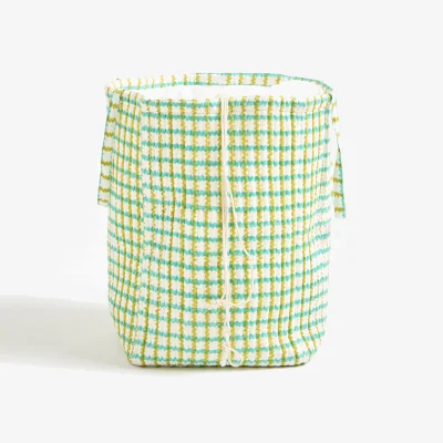 Oliver Bonas Lumu Gingham Laundry Bag
