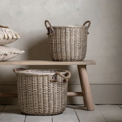 Pagazzi Paraíso Round Baskets Set of 2