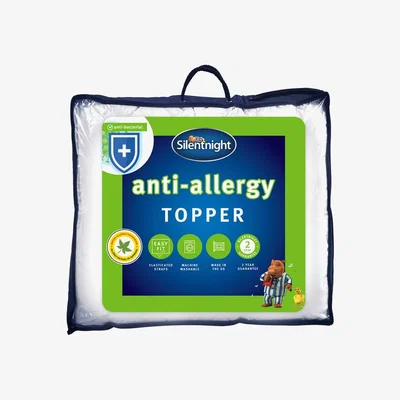 The Range Silentnight Anti Allergy Topper - Single