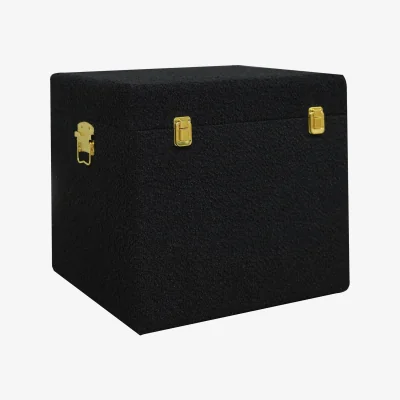 The Range Boucle Storage Box - Black