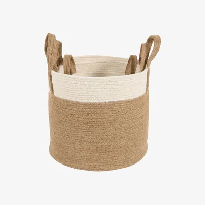 The Range Set of 3 Woven Storage Baskets - Natural
