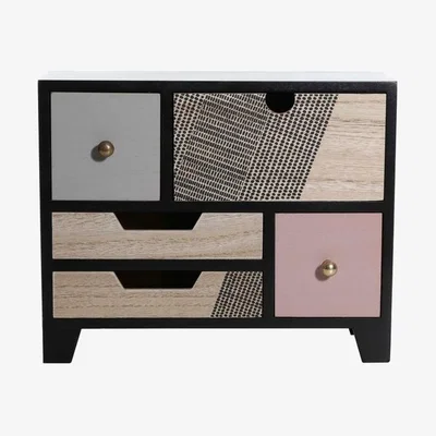 The Range Black Mini Dresser Storage Organiser - Black