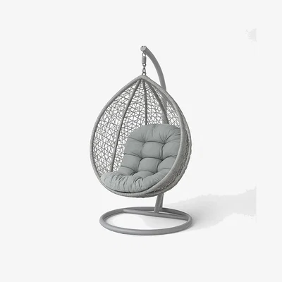 The Range Egg Chair Cushion, Luxury Hanging Basket Swing Chair Cushion - Grey
