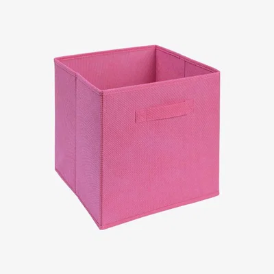 The Range Foldable Storage Cube - Pink