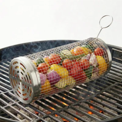The Range Rolling Grill Basket - Clear