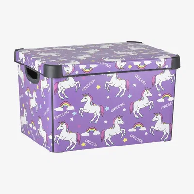 The Range Curver Unicorn Deco Storage Box 22L