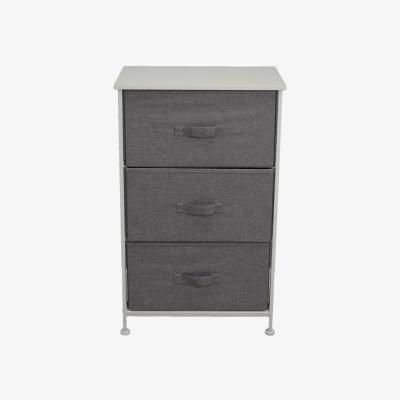 The Range Fabric Basket Storage Unit - Grey / 3