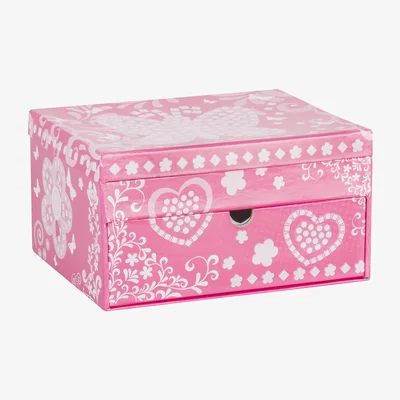 The Range Grafix Decorate Yourself Jewellery Box - Pink