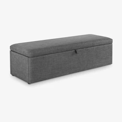 The Range Sorrento Blanket Box - Grey