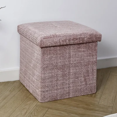 The Range Chenille Storage Box - Pink