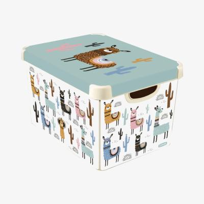 The Range Curver Deco Storage Box - Lamas