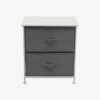 The Range Fabric Basket Storage Unit - Grey / 2