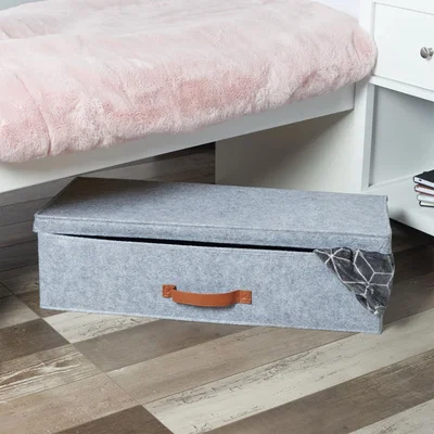 The Range Premium Grey Felt Large Underbed Storage
