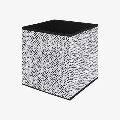 The Range Monochrome Dots Cube Storage Box