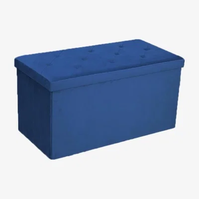The Range Navy Cross Stitch Storage Trunk