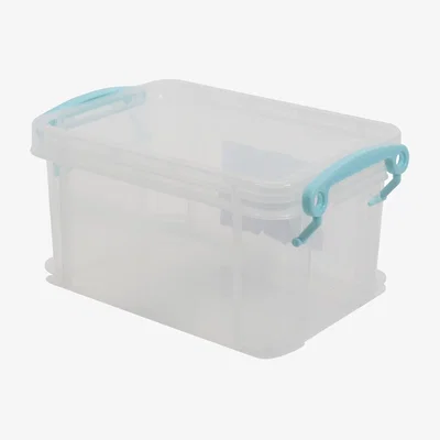 The Range Clear Storage Box 1.5L - Blue