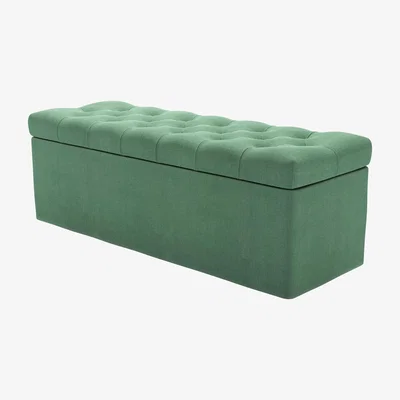 Sofa.com Valentin Blanket Box in Celadon Easy Cotton