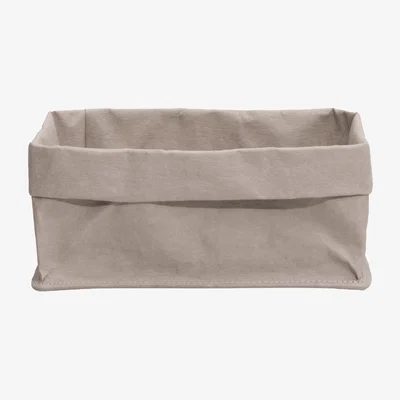 Sazy Tray Box, Stone Grey, L