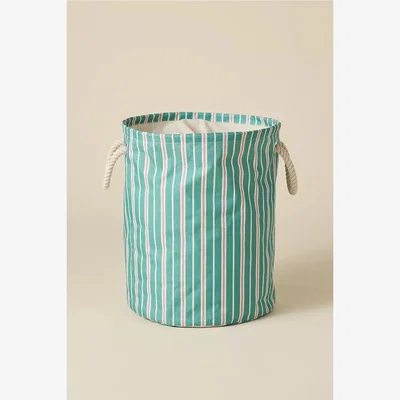 Urban Outfitters Jones Laundry Basket - Green ALL at Urban Outfitters