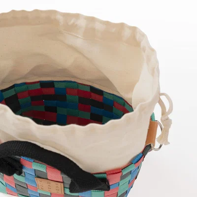 Wolf & Badger Women's Oriental Small Basket Bag | Yourhandbags