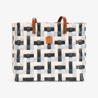 Wolf & Badger Women's Black And Multicolor Basket Bag | Yourhandbags