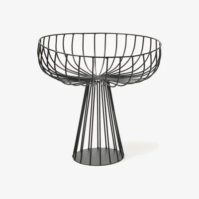 Westwing Handmade Metal Serving Basket Catu