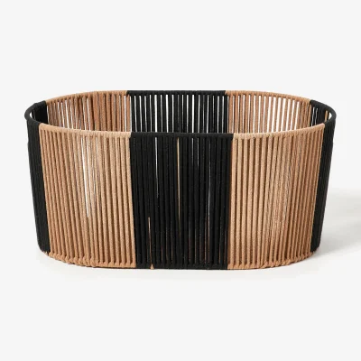 Westwing Handwoven Rope Laundry Basket Gabe