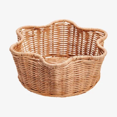 Westwing Rattan Bread Basket Scallop