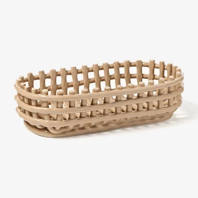 Westwing Handmade Ceramic Storage Basket Nalan