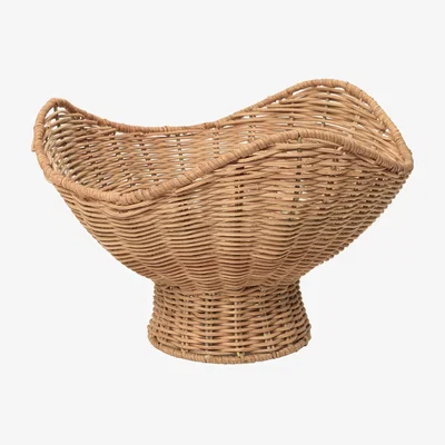 Westwing Hand-Woven Rattan Basket Annika