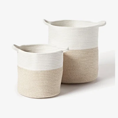Westwing Storage Baskets Kiya, Set of 2