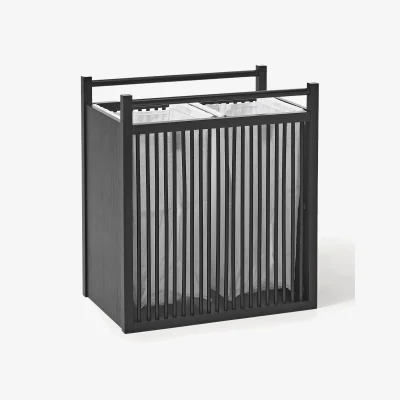 Westwing Bamboo Laundry Basket Drake