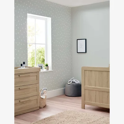 Marks & Spencer Mamas & Papas Atlas 2 Piece Cotbed Set with Dresser - Brown, Brown