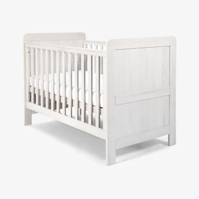 Marks & Spencer Mamas & Papas Atlas 2 Piece Cotbed Set with Dresser - White, White