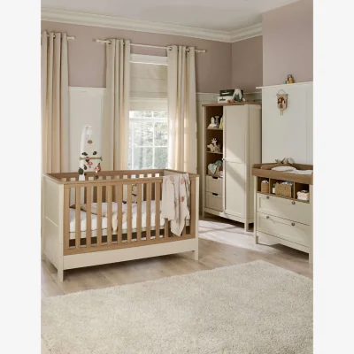 Marks & Spencer Mamas & Papas Harwell 3 Piece Cotbed Range with Dresser and Wardrobe - Beige, Beige