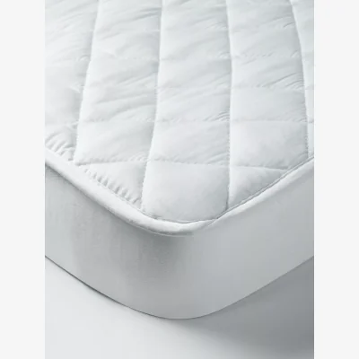 John Lewis John Lewis & Partners Micro-Fresh Cotton Cot Mattress Protector