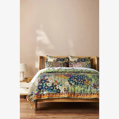 Anthropologie Averill Organic Cotton Quilt