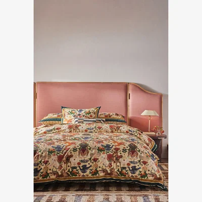 Anthropologie MINDTHEGAP Cotton Percale Printed Duvetu200b Cover