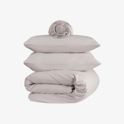 Arighi Bianchi TLC 5 Star Hotel Concept: 250 TC Bed Linen Set, Single / Grey
